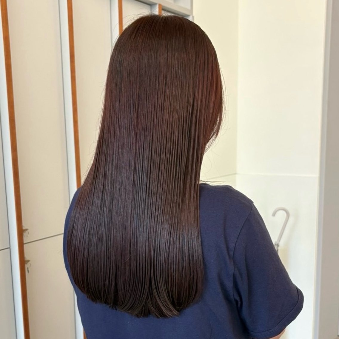 ロング カラー トリートメント ヘアカラー トリートメント 🍇ぶどうカラー🍇 akariのヘアスタイル