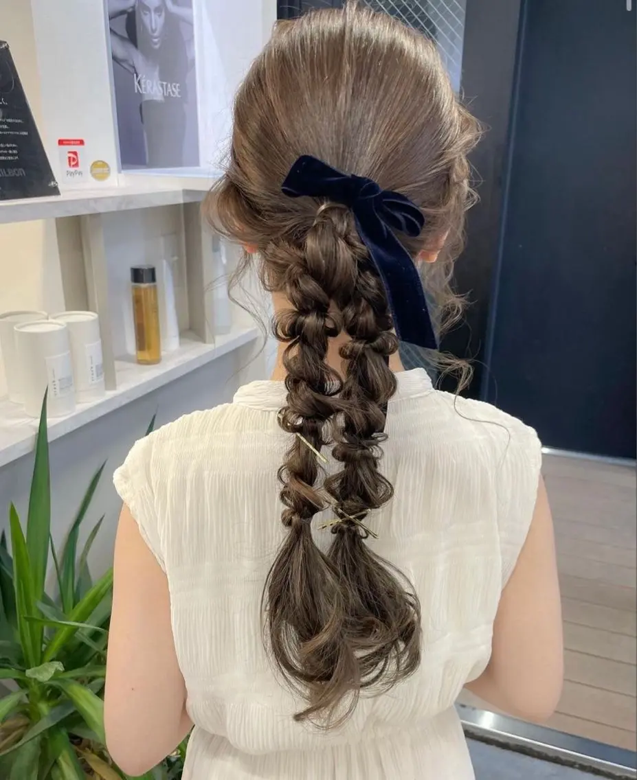 🎀ヘアアレンジ➕お顔周りカット🎀‪💗レングス問いません！の写真
