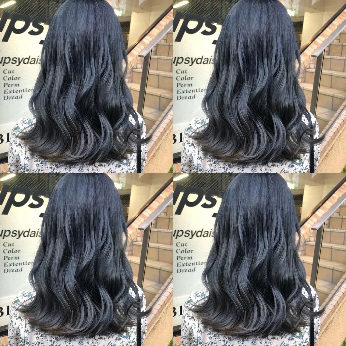 セミロング カラー ヘアアレンジ 八巻 晴香のヘアスタイル