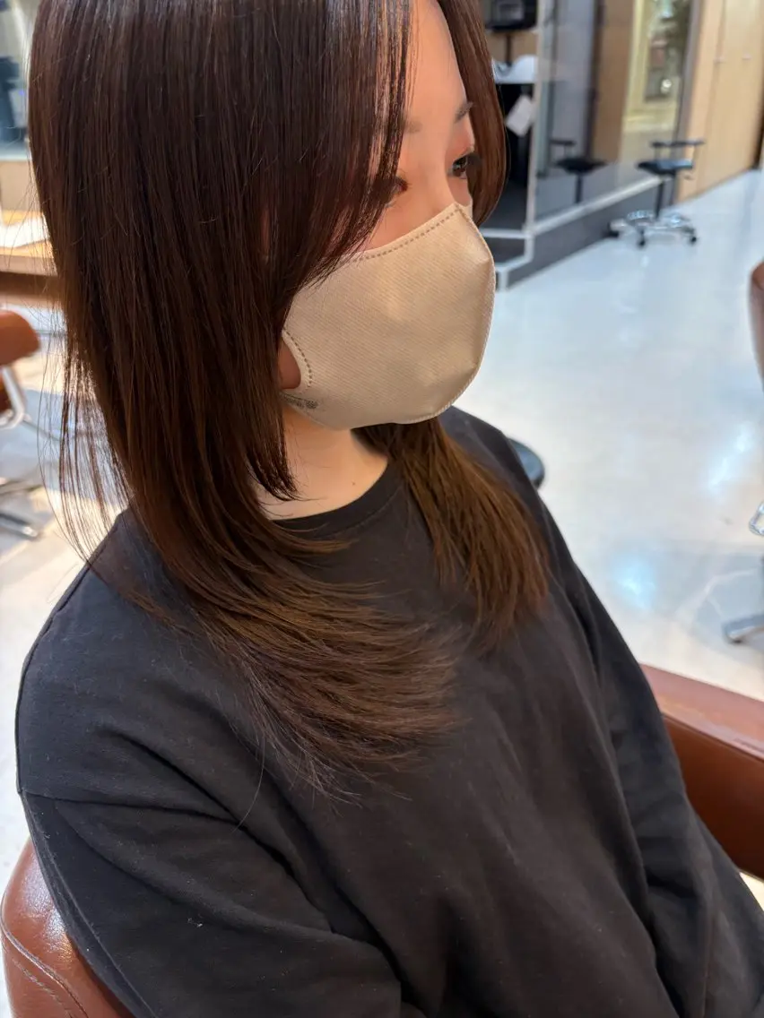 セミロング レイヤーカット ローレイヤー Runa 🎀のヘアスタイル