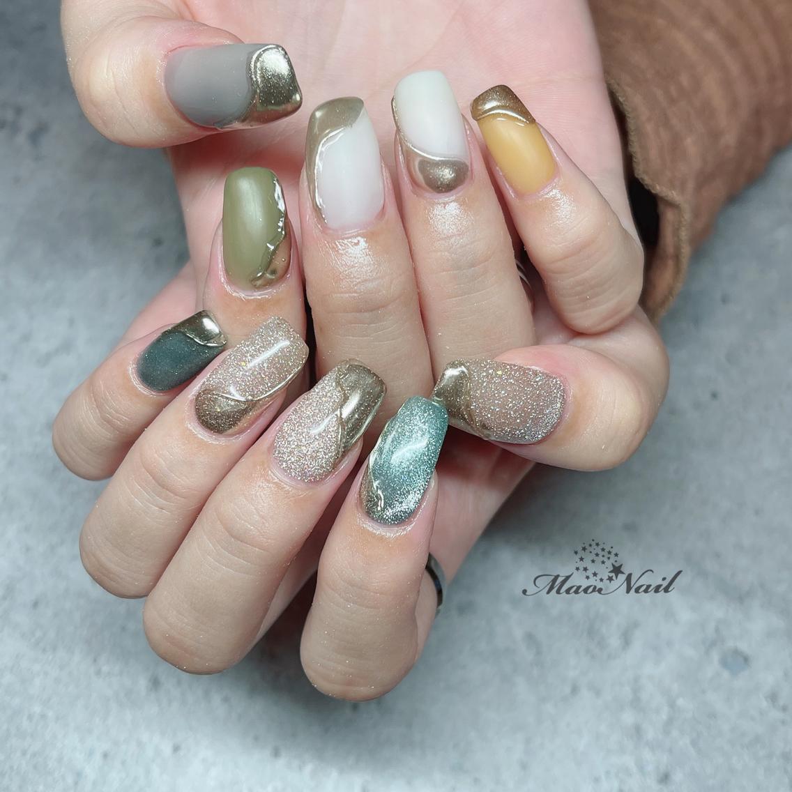 ネイル ハンドネイル mao nailのネイルデザイン