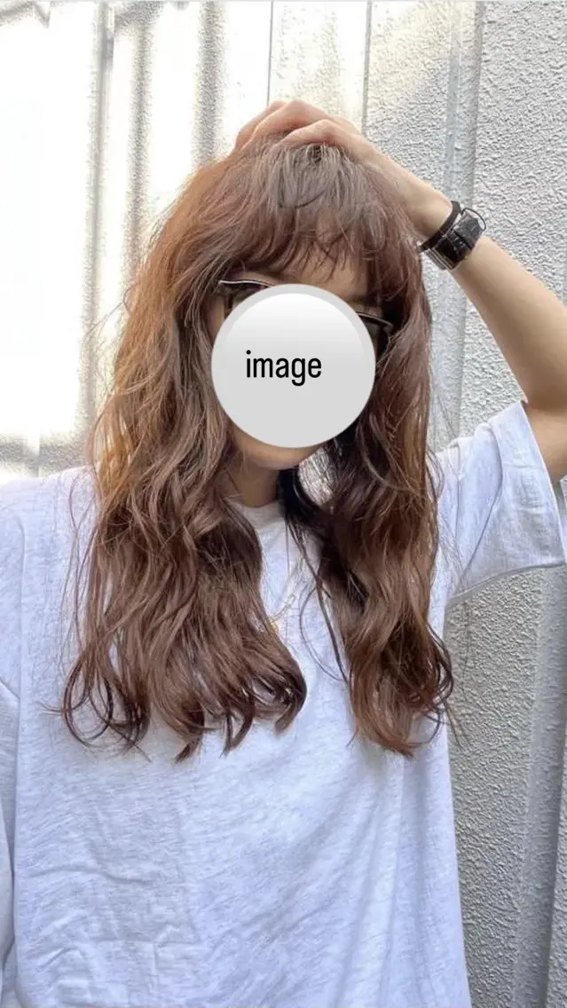 ロング パーマ パーマ/カラー /ヒナのヘアスタイル
