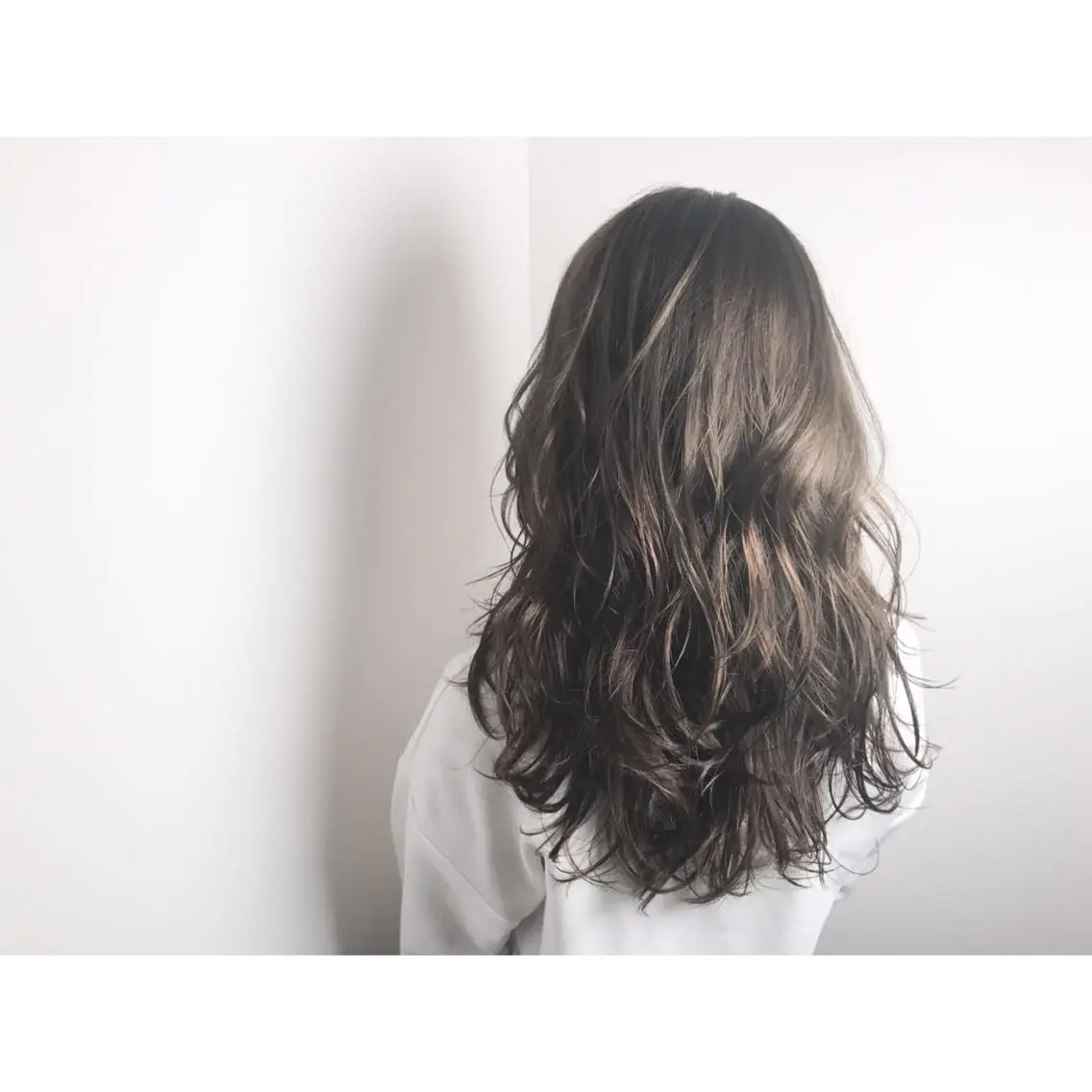 ミディアム セミロング ロング カラー パーマ ショート/レイヤー なら石井知希のヘアスタイル