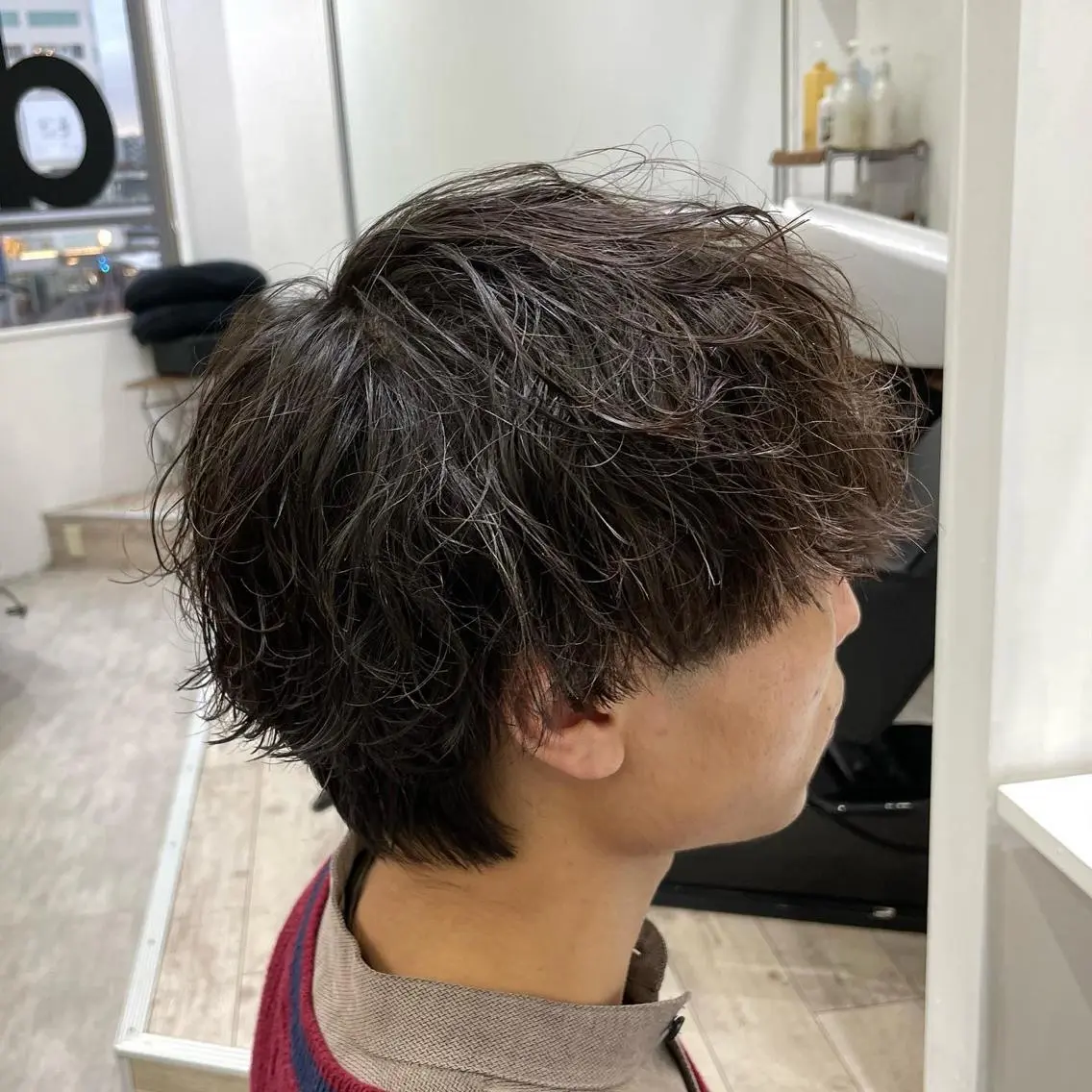パーマ メンズ カット パーマ 町田No.1パーマ 特化✂︎小杉澪生のヘアスタイル