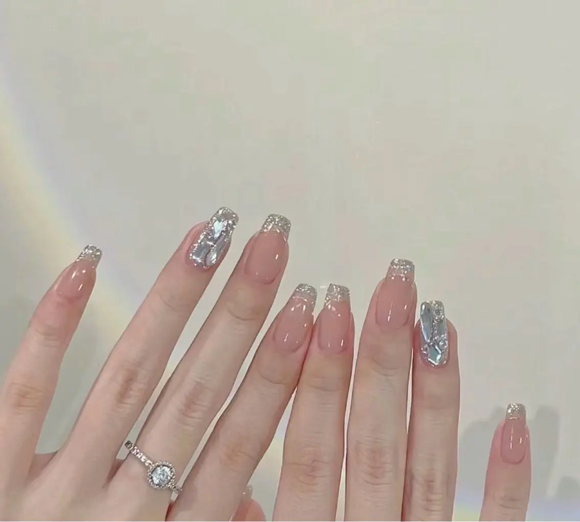 ネイル チークネイル 長さ出し フットネイル フレンチネイル ジェルネイル Nikoネイルサロン 上野店のネイルデザイン