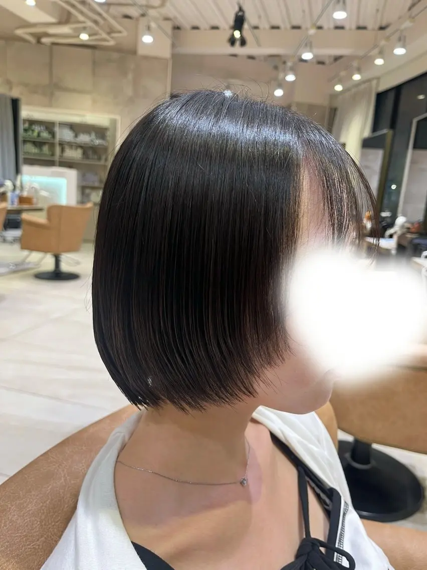 ショート ボブ／レイヤーモデル 募集中🫧ゆい🌼のヘアスタイル