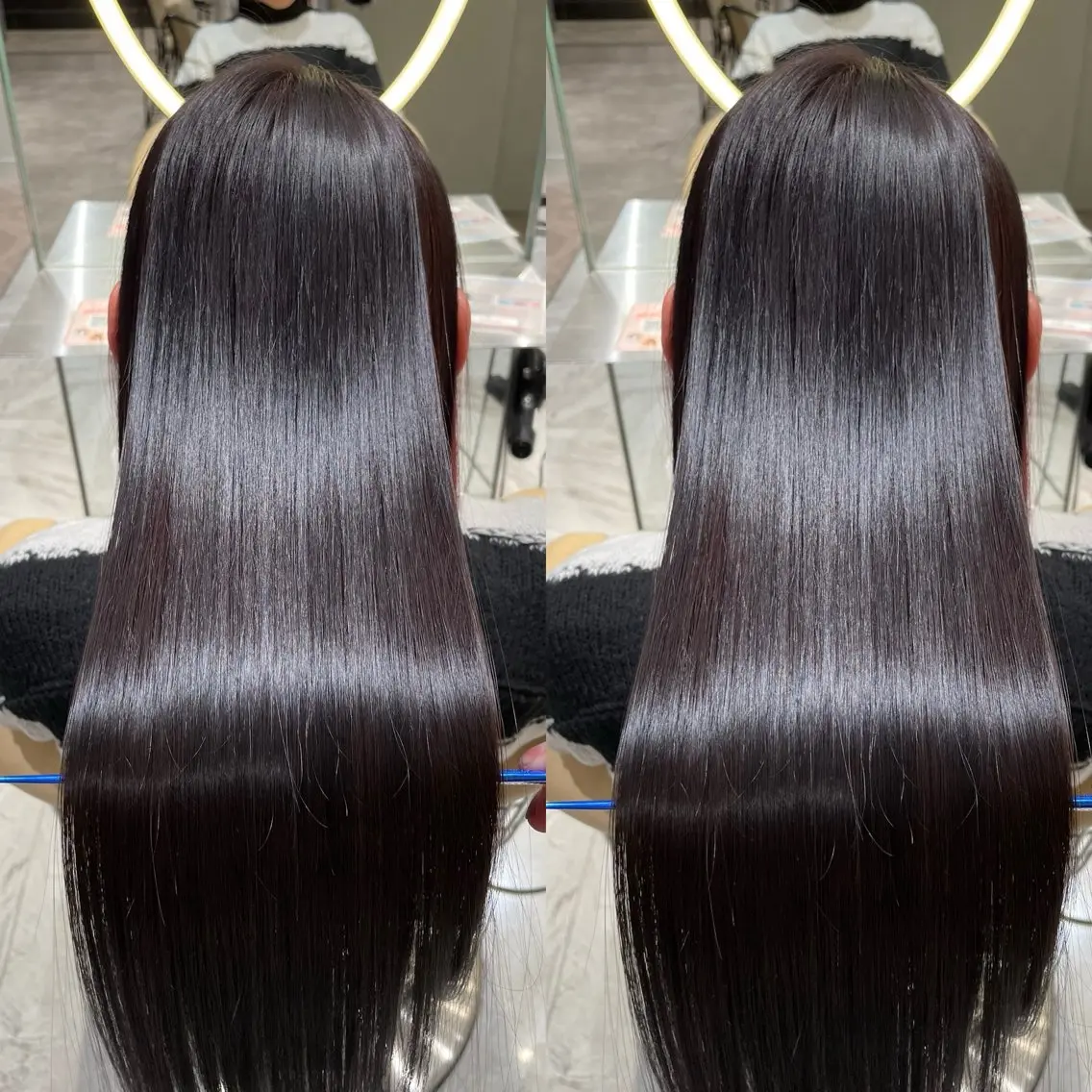 ロング カット 縮毛矯正 トリートメント 縮毛矯正/艶カラー 笠原康平のヘアスタイル