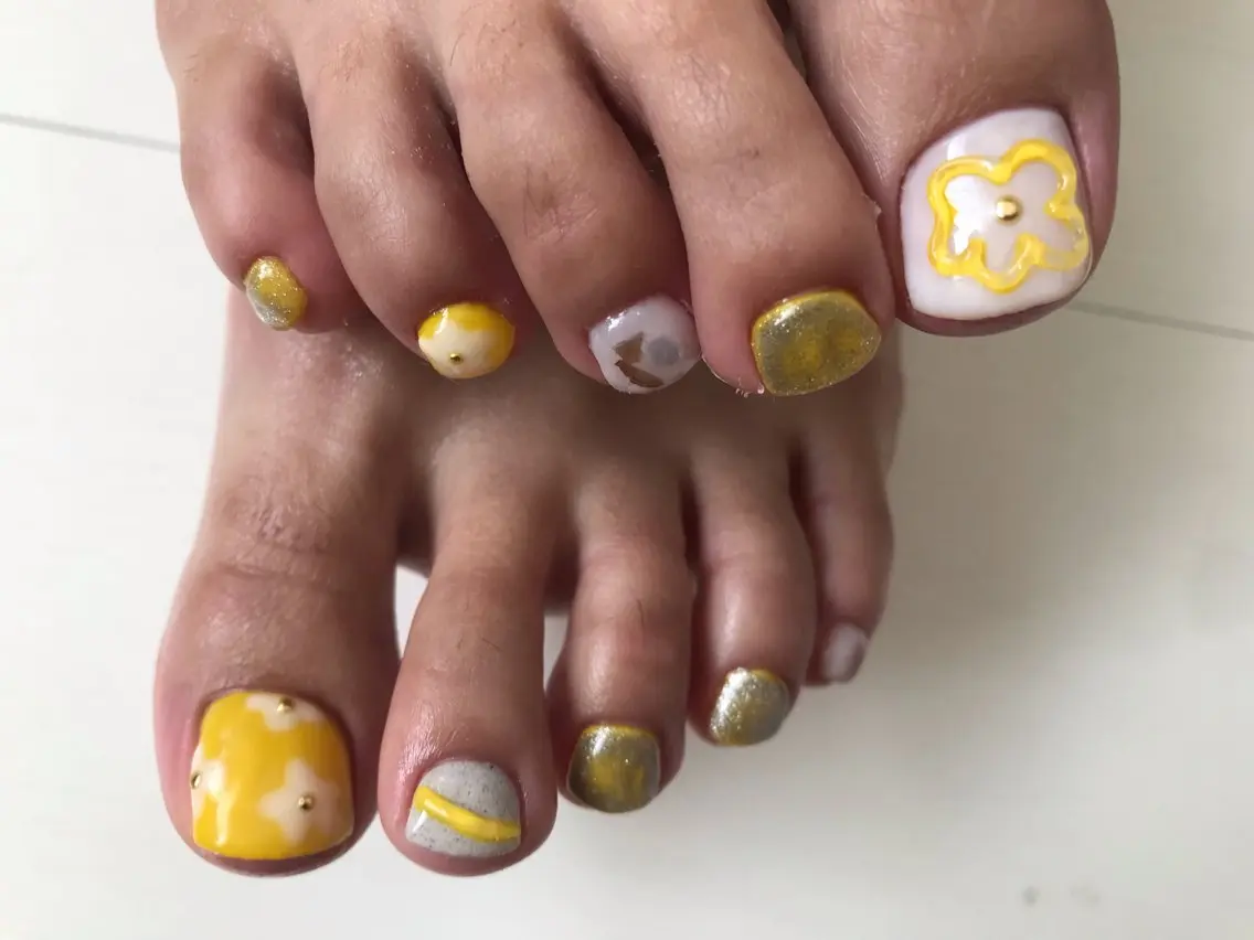 ネイル フットネイル Nailist Missaのネイルデザイン