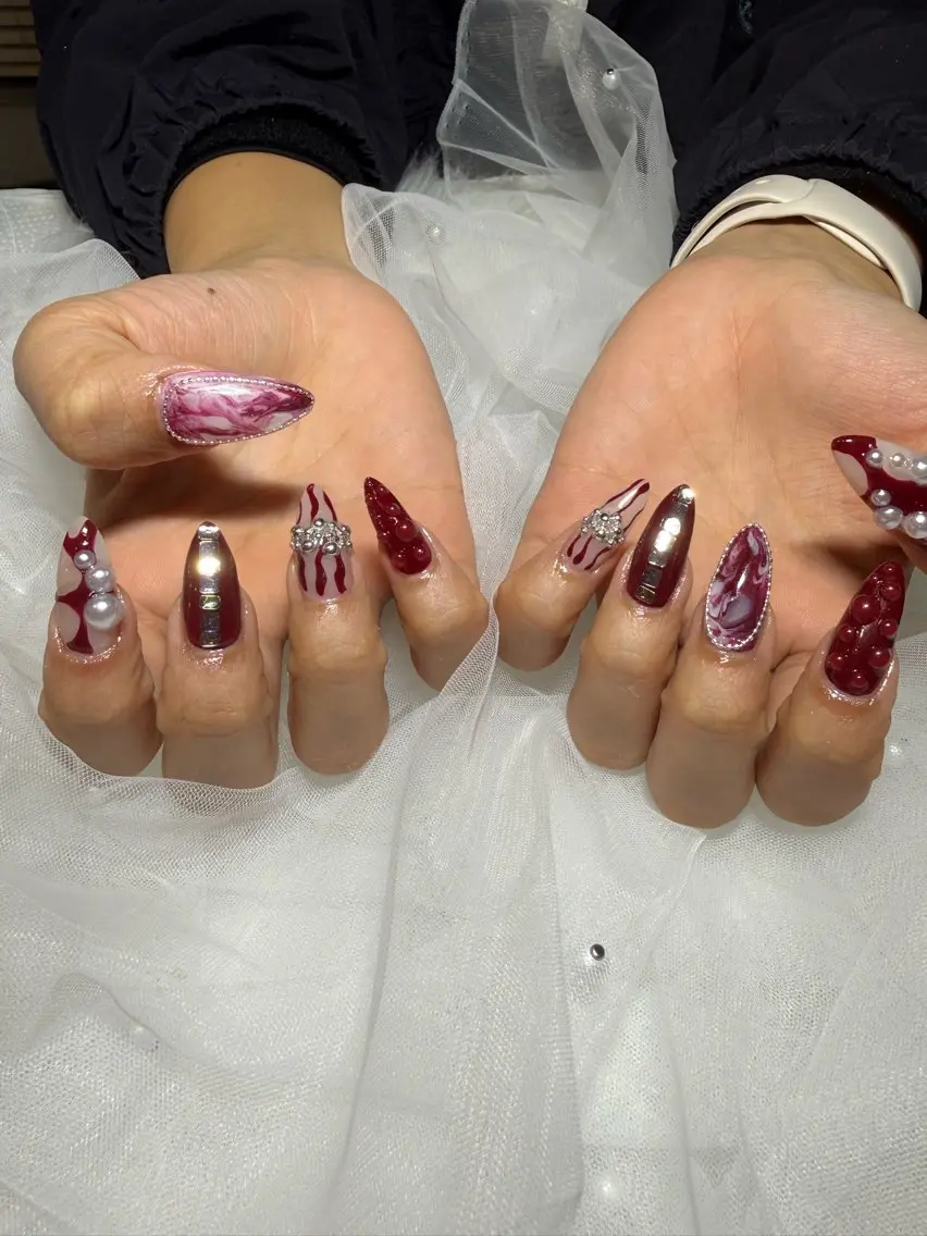ネイル belle nail 1552のネイルデザイン