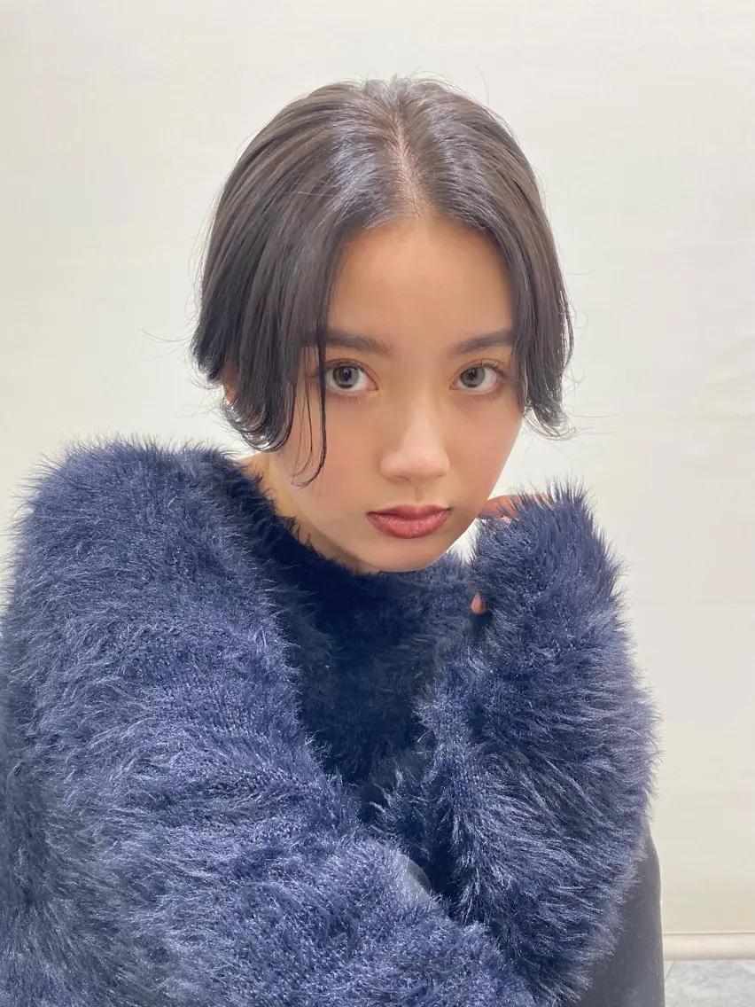 ショート ハンサムショート ショートヘア 金子 芽威のヘアスタイル