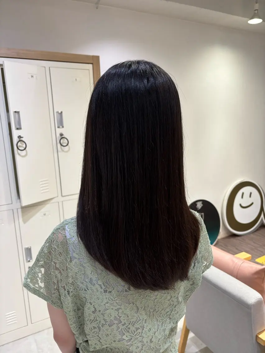 ロング カラー カット ヘアカラー 近藤 風華のヘアスタイル
