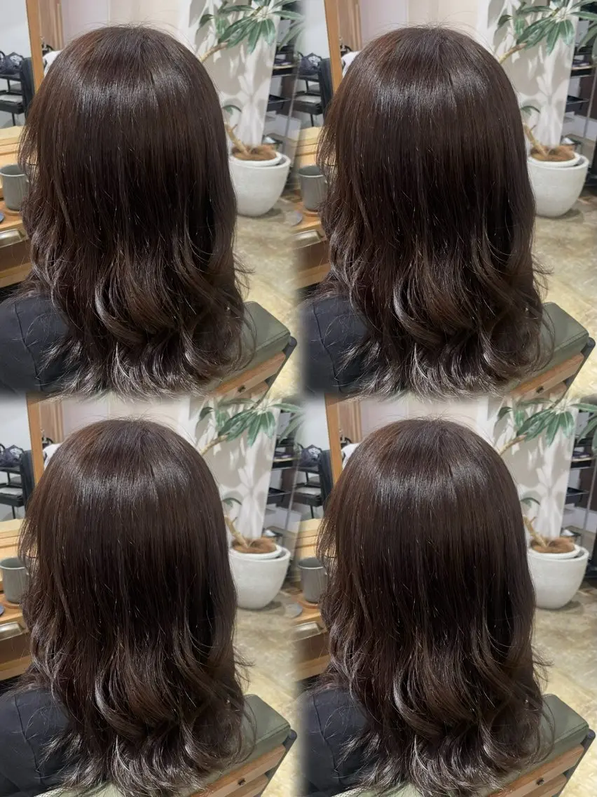 セミロング 🖤keina🖤 詳細必読:*･のヘアスタイル
