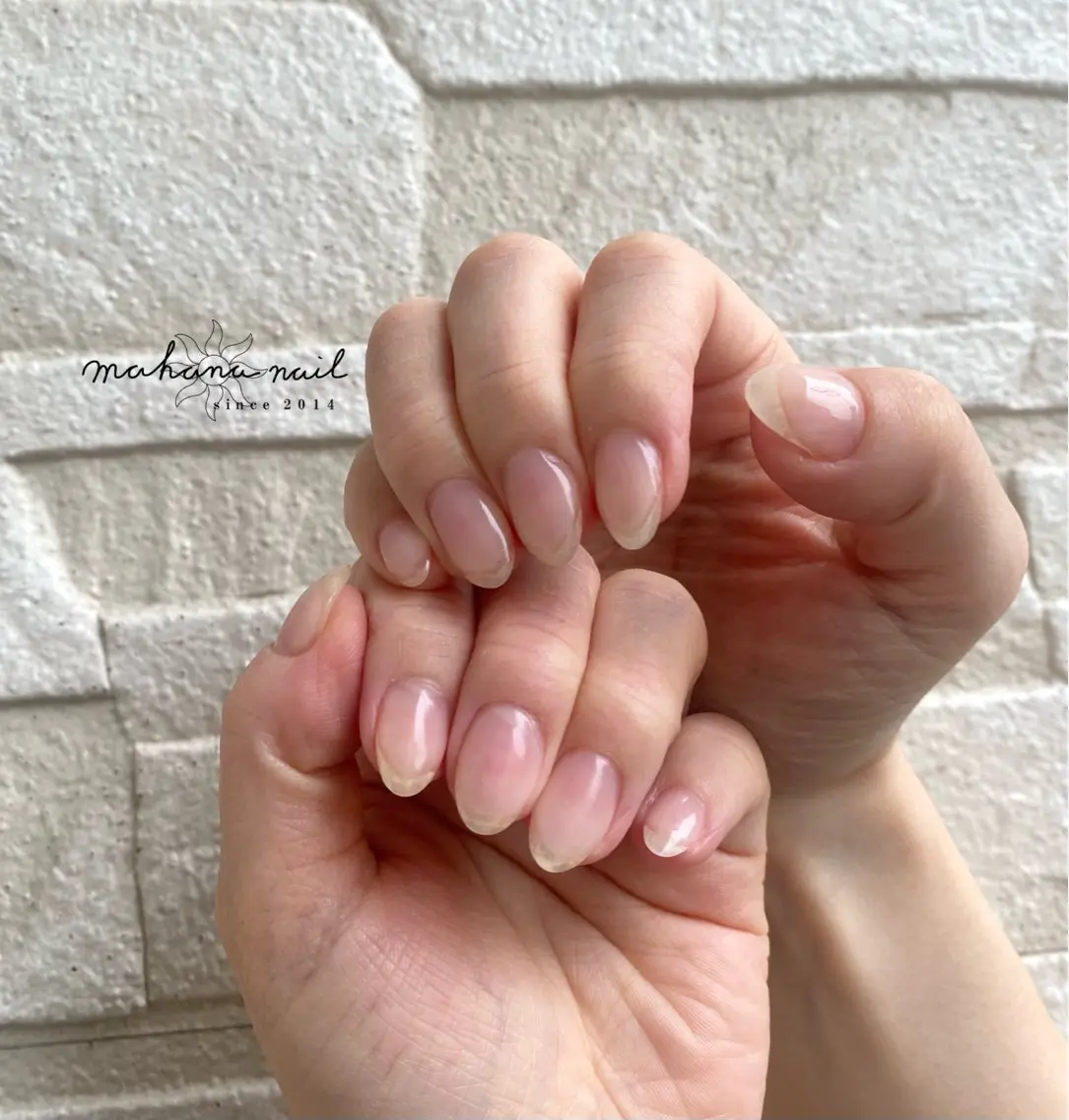 ネイル クリアネイル mahana nailのネイルデザイン