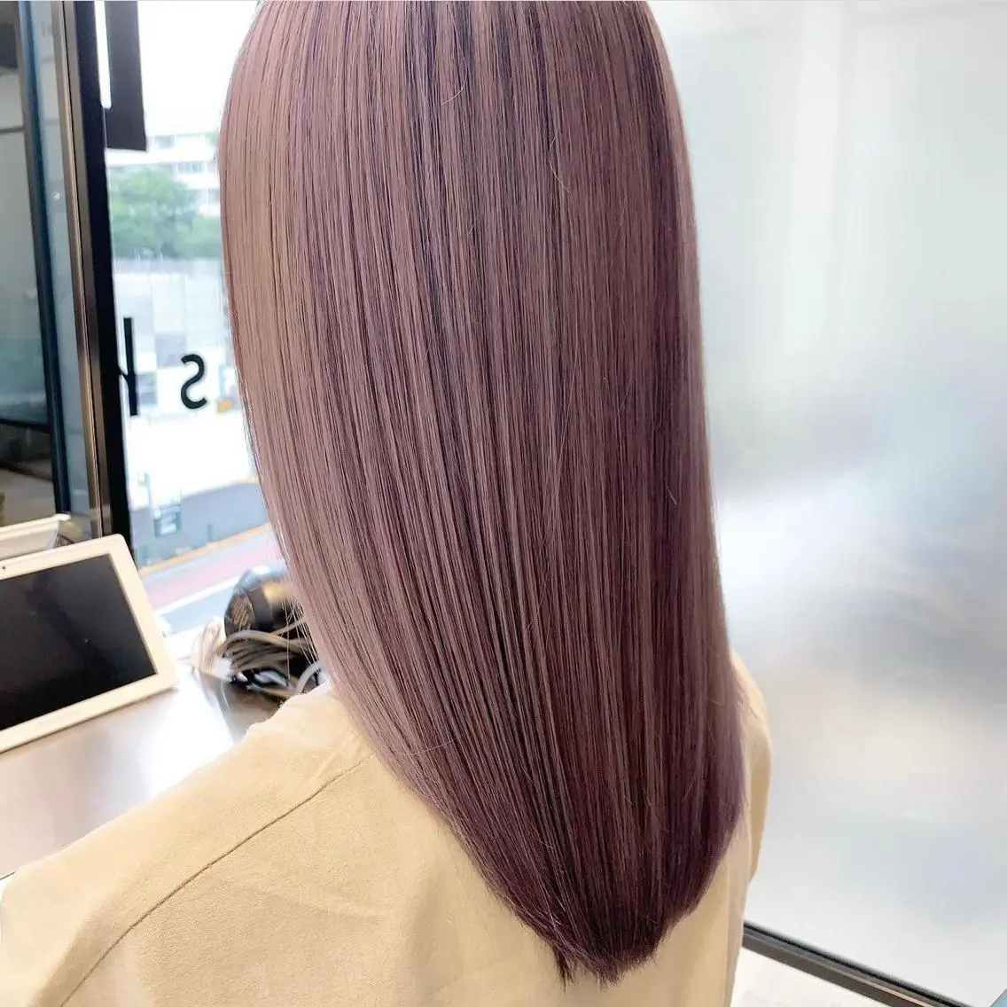 ロング カラー 💛カラー大人気💛 c i a t eのヘアスタイル