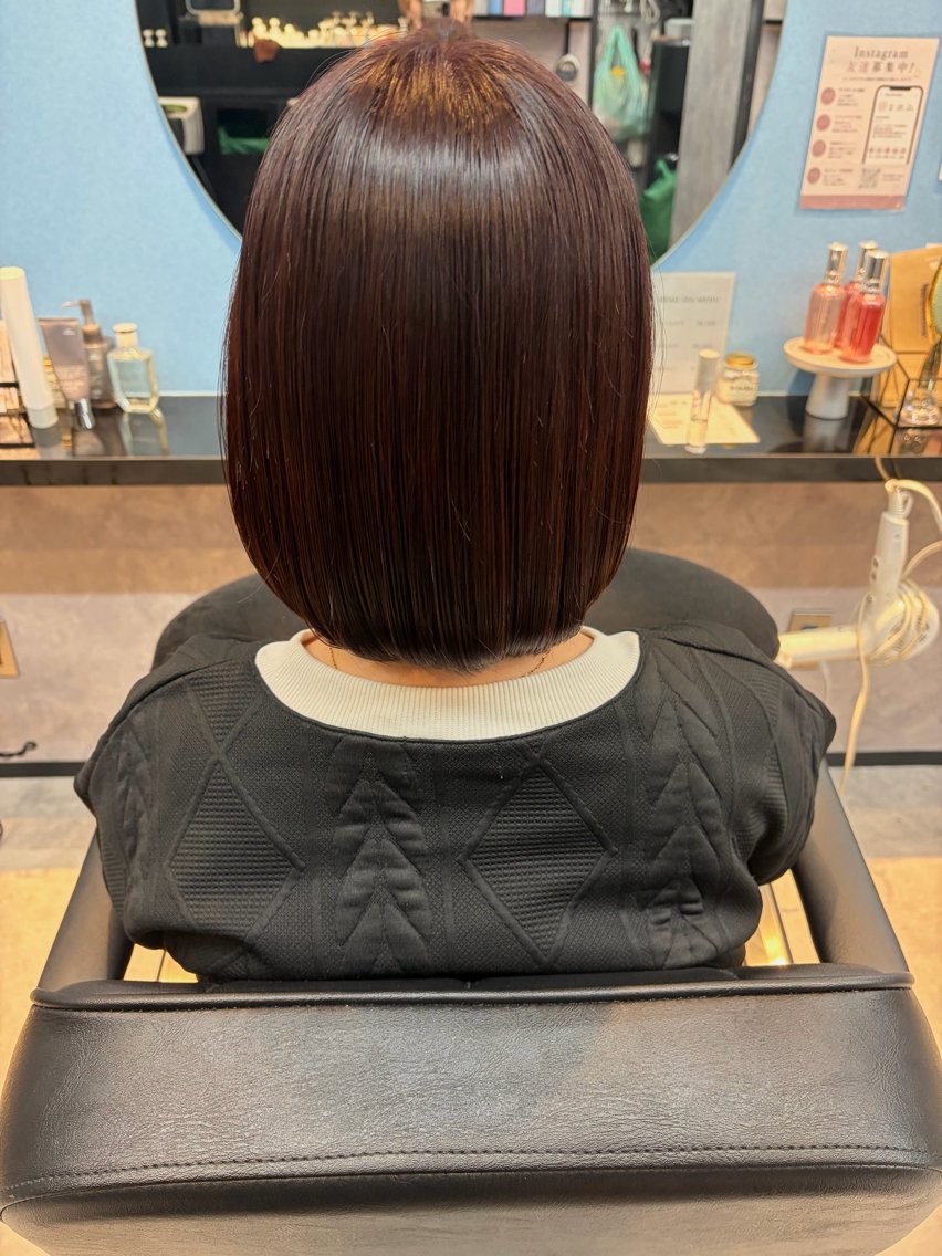 ミディアム カラー ヘアカラー カラーモデル募集✨ IbukIのヘアスタイル