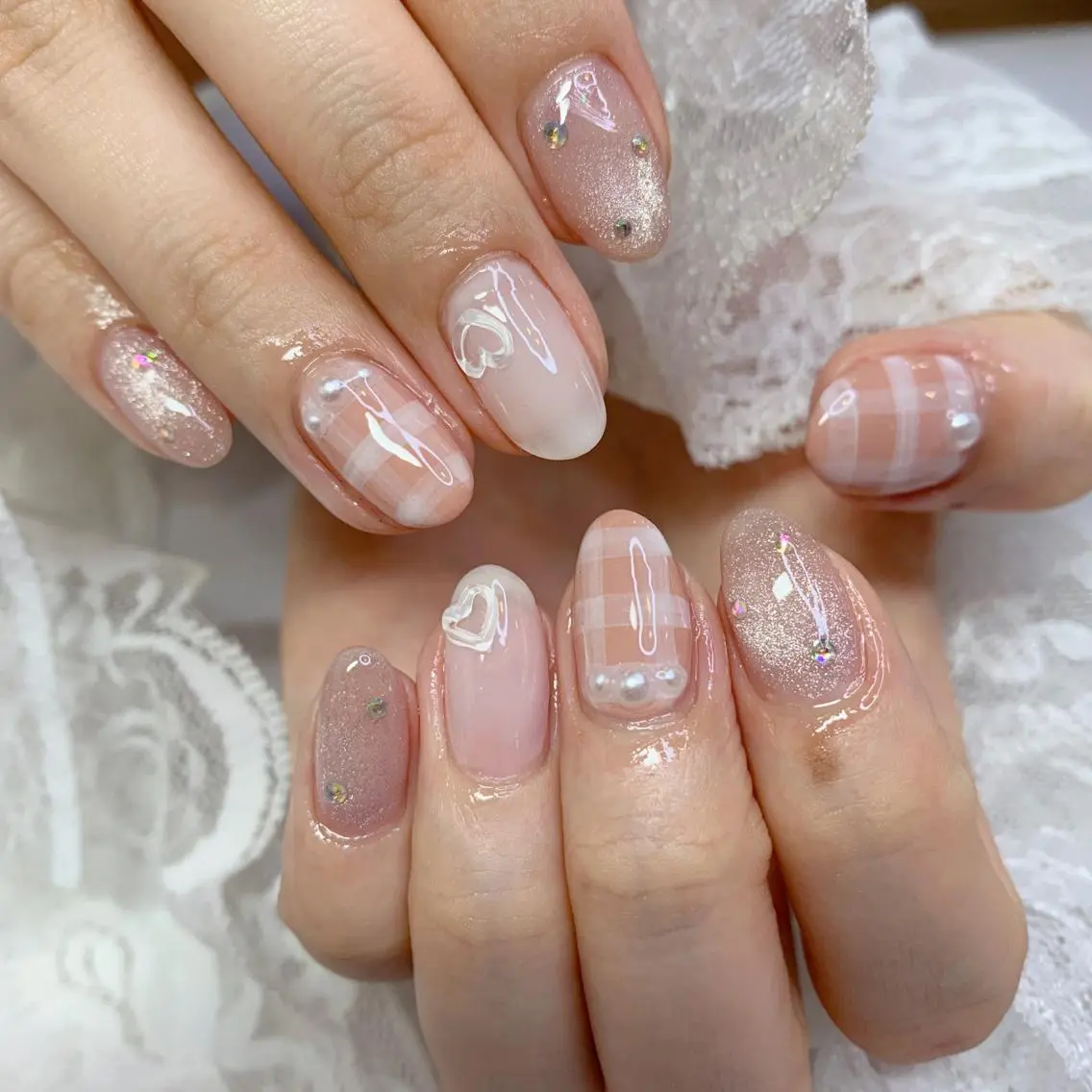 ネイル ハンドネイル La neige* yuki 🐩🌙のネイルデザイン