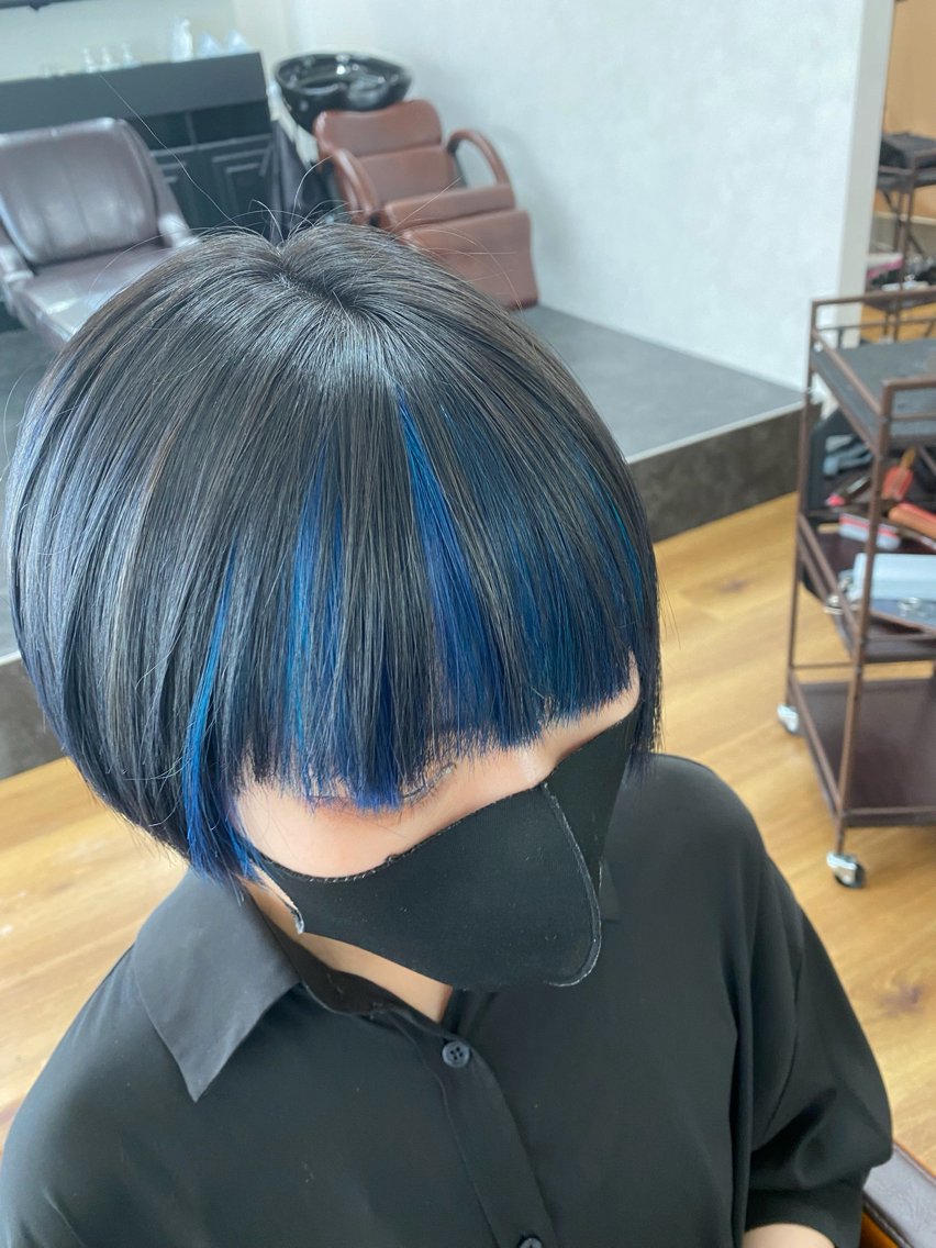 ショート カラー インナーカラー ヘアカラー トリートメント GAKU【メンズ カット/パーマ】のヘアスタイル