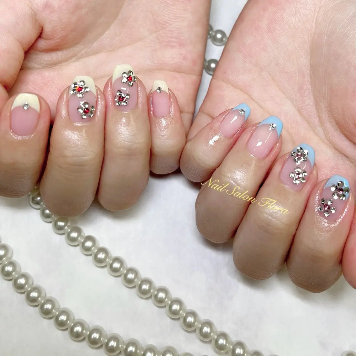 ネイル フレンチネイル NailSalon Fluraのネイルデザイン