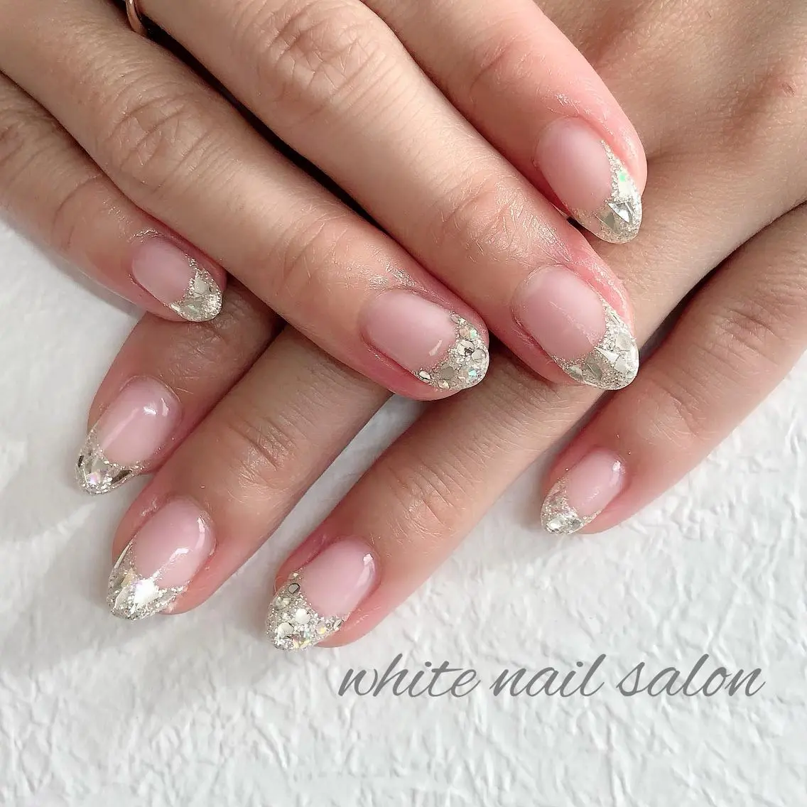 ネイル フットネイル ジェルネイル ハードジェル 持ち込み オフィスネイル white nail salonのネイルデザイン