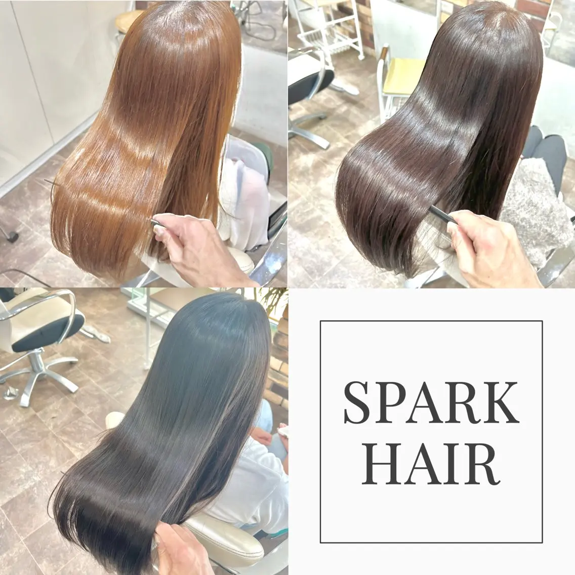 ✨期間限定✨ダメージケアカラー+艶感持続トリートメントサービスの写真
