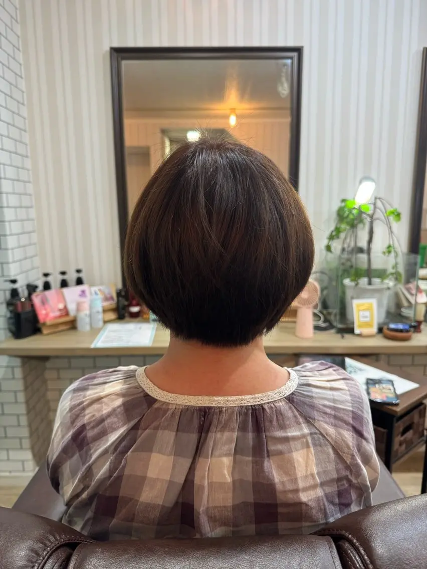ショート ショートヘア 縮毛矯正 樋口 まさみのヘアスタイル