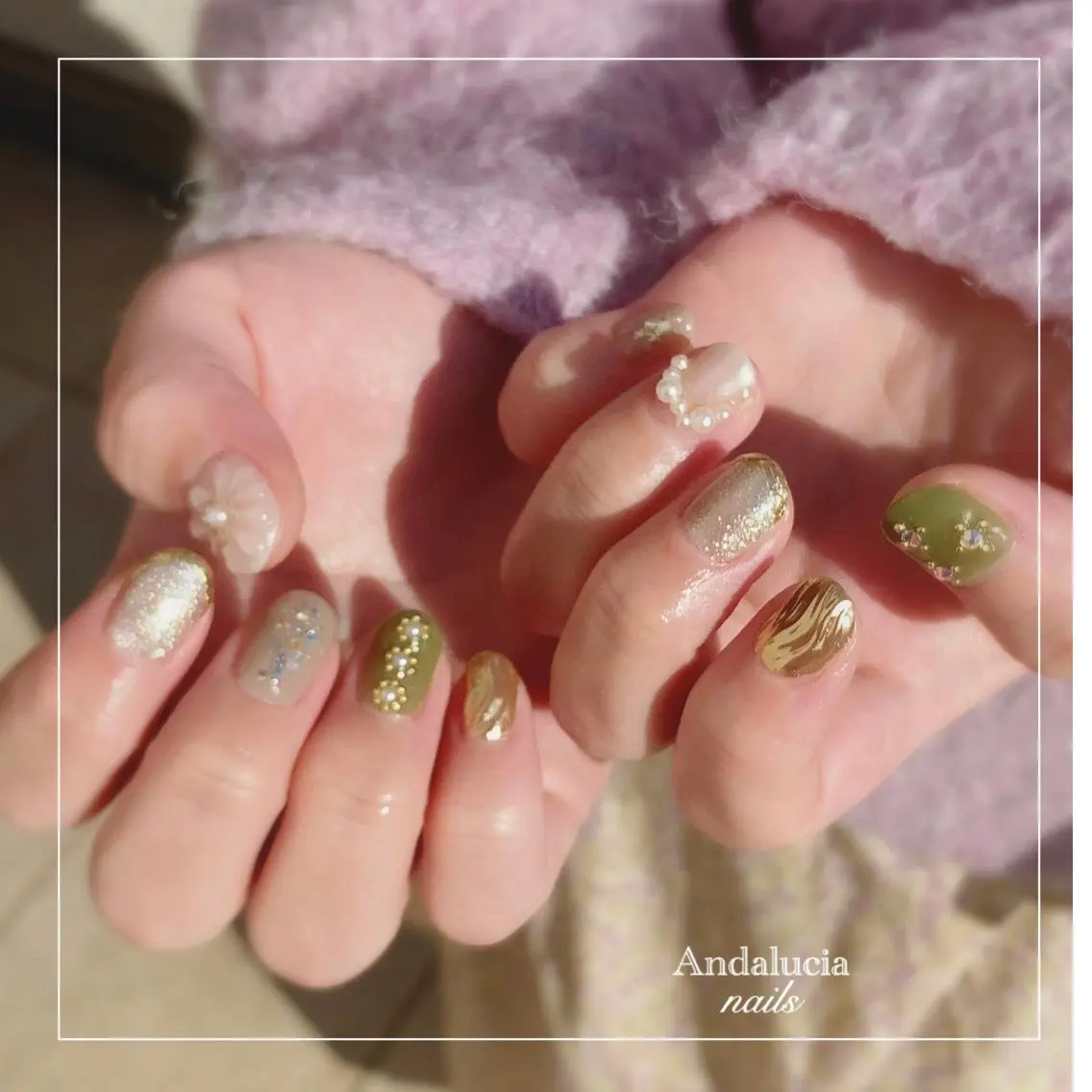 ネイル ハンドネイル Andalucia nailsのネイルデザイン