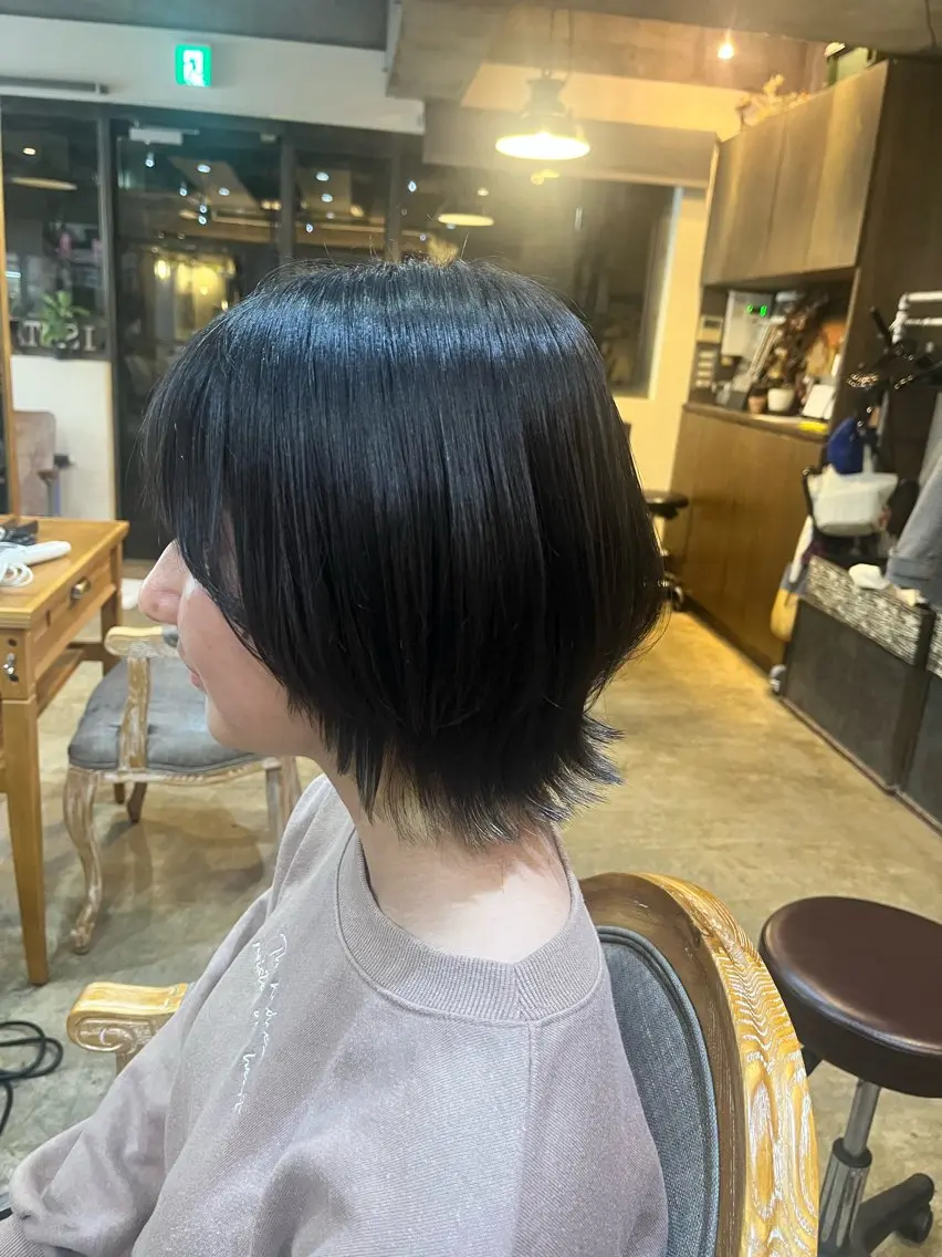 ショート 松原 樹里のヘアスタイル