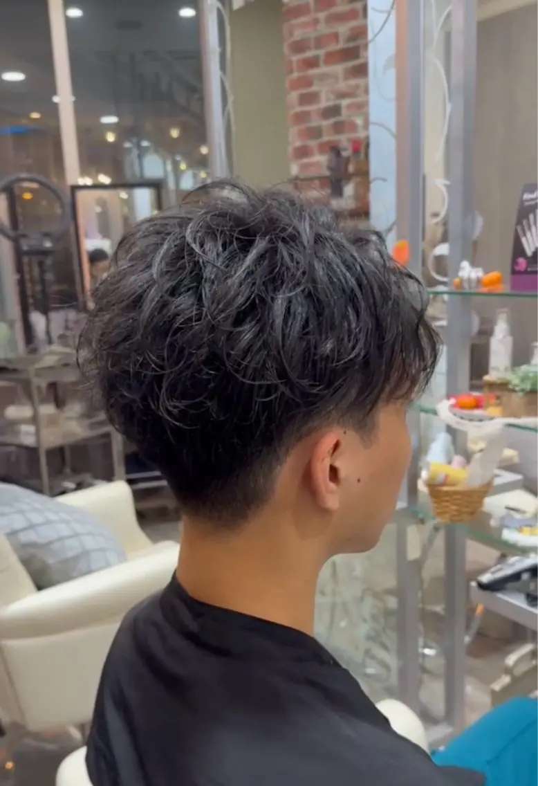 パーマ メンズ メンズパーマ ✨似合わせ特化美容師 WILL上村 拳吾のヘアスタイル