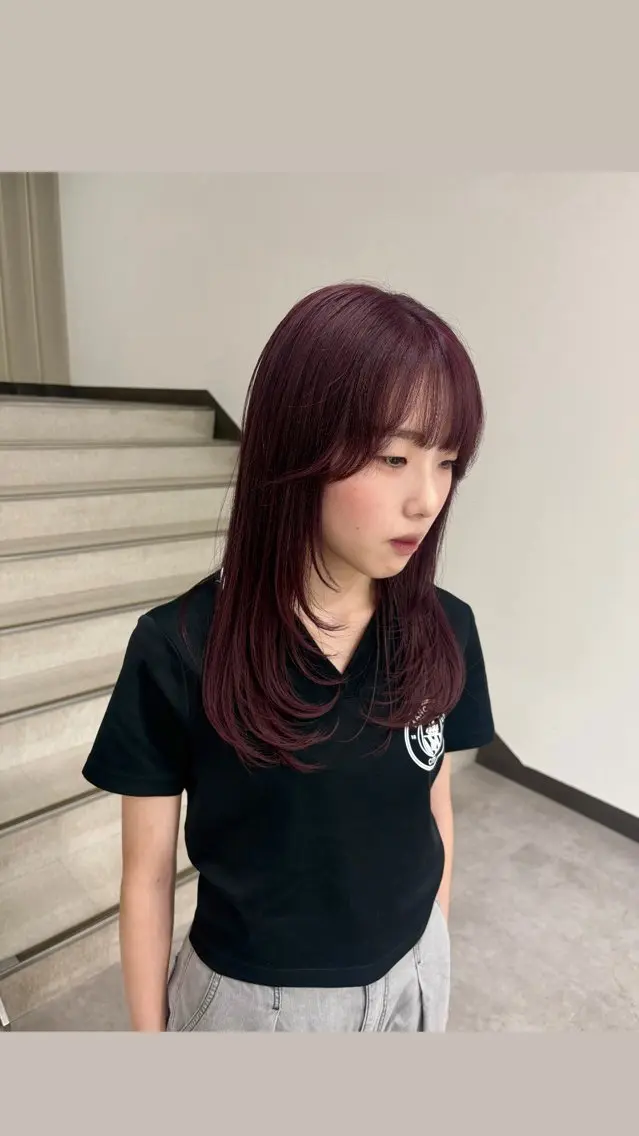 ロング カット ヘアカラー 🌷【暖色艶カラー】 shiori🌷のヘアスタイル