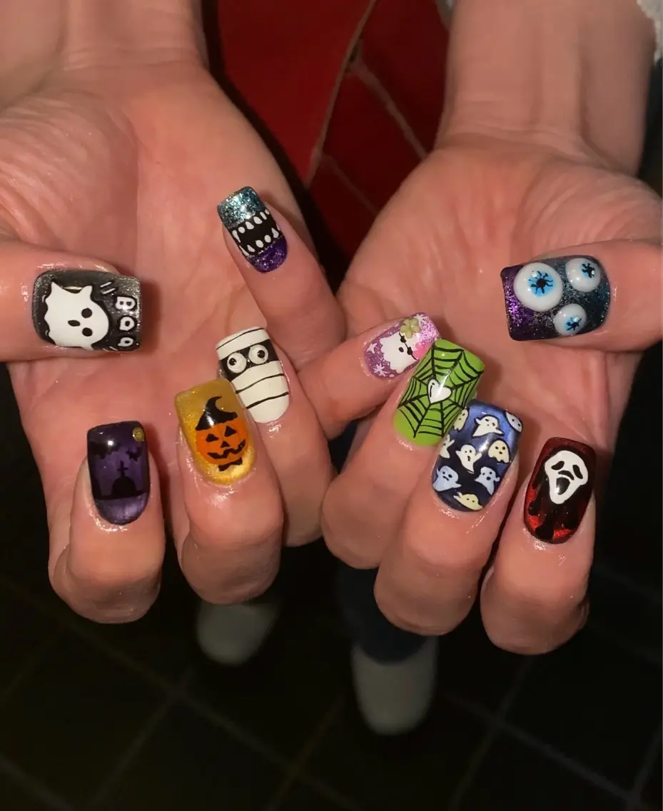 ネイル ハンドネイル nano/きもかわ nail🐬🫧のネイルデザイン