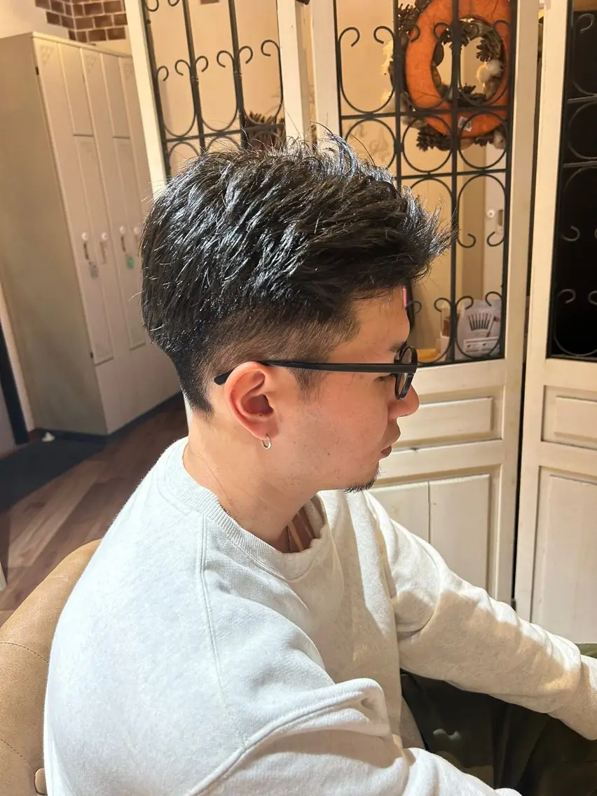 ショート メンズ 巽 愛夏のヘアスタイル