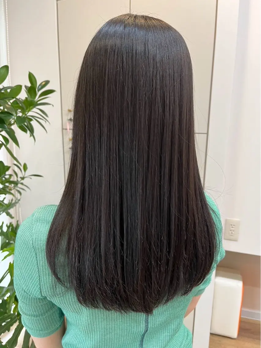 ロング アグレアーブル 緑丘本店/岡崎/緑丘のヘアスタイル
