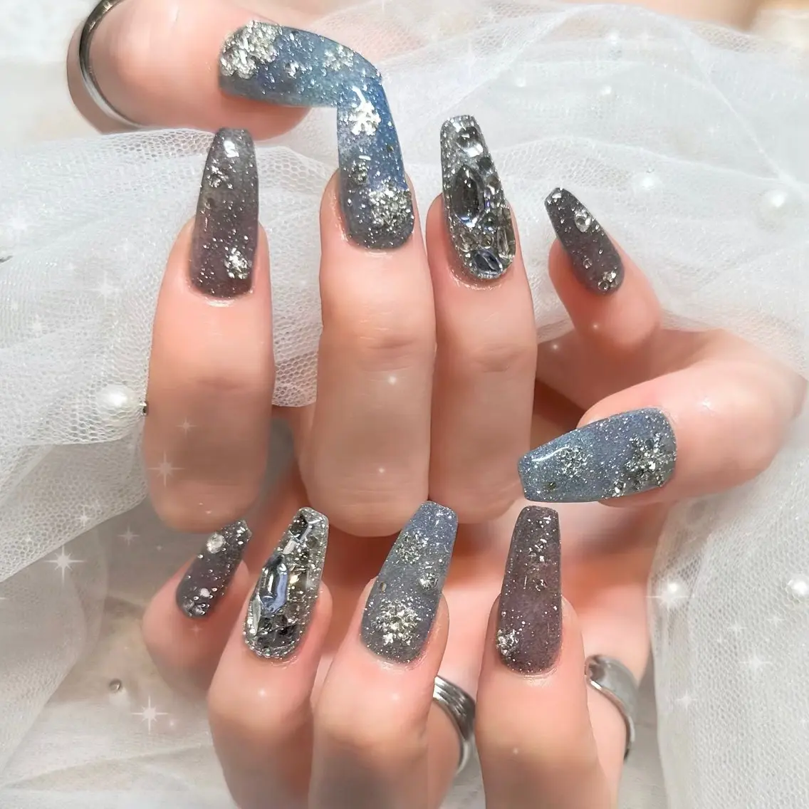 ネイル フラッシュネイル Karen 新宿のネイルデザイン
