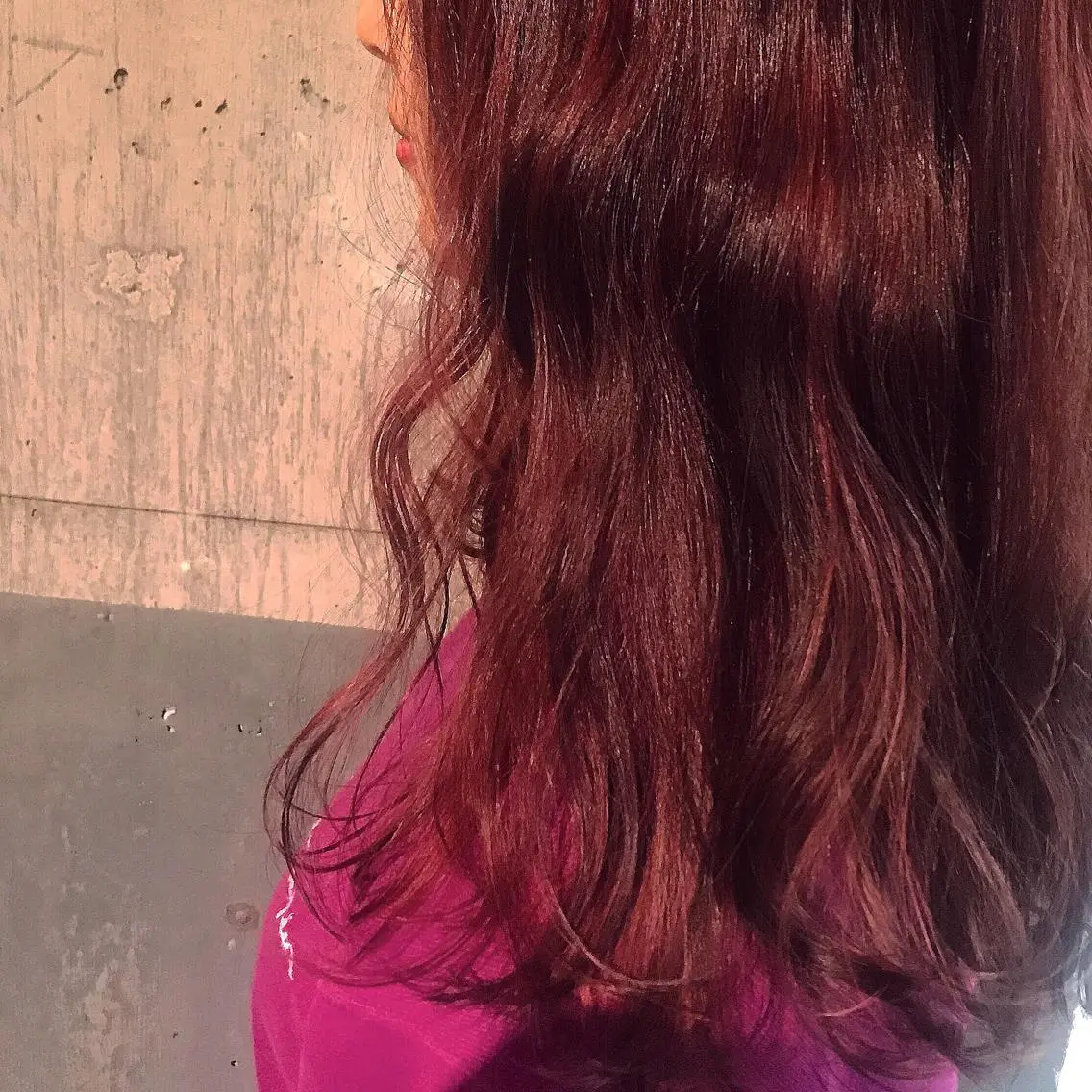 ロング パープルカラー kiyono ⭐︎ダブルカラーのヘアスタイル