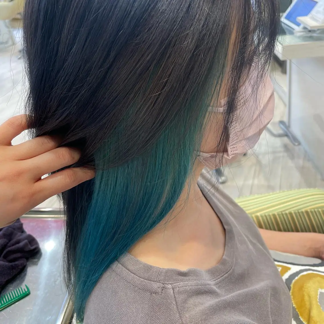 ロング カット ヘアカラー トリートメント MAI /BUCKS/天王寺のヘアスタイル