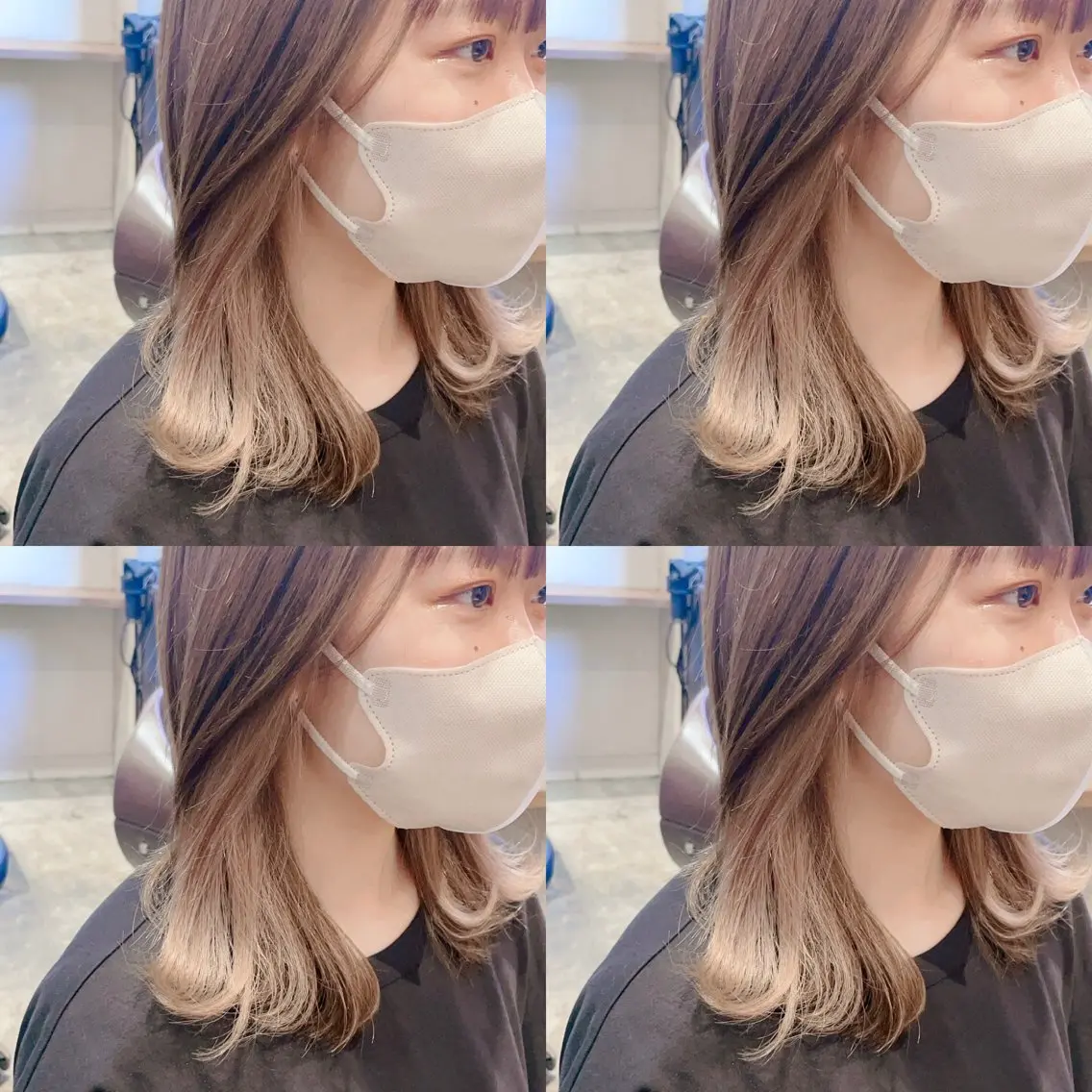ミディアム カラー Minami. 🩵 再現性特化ヘアのヘアスタイル