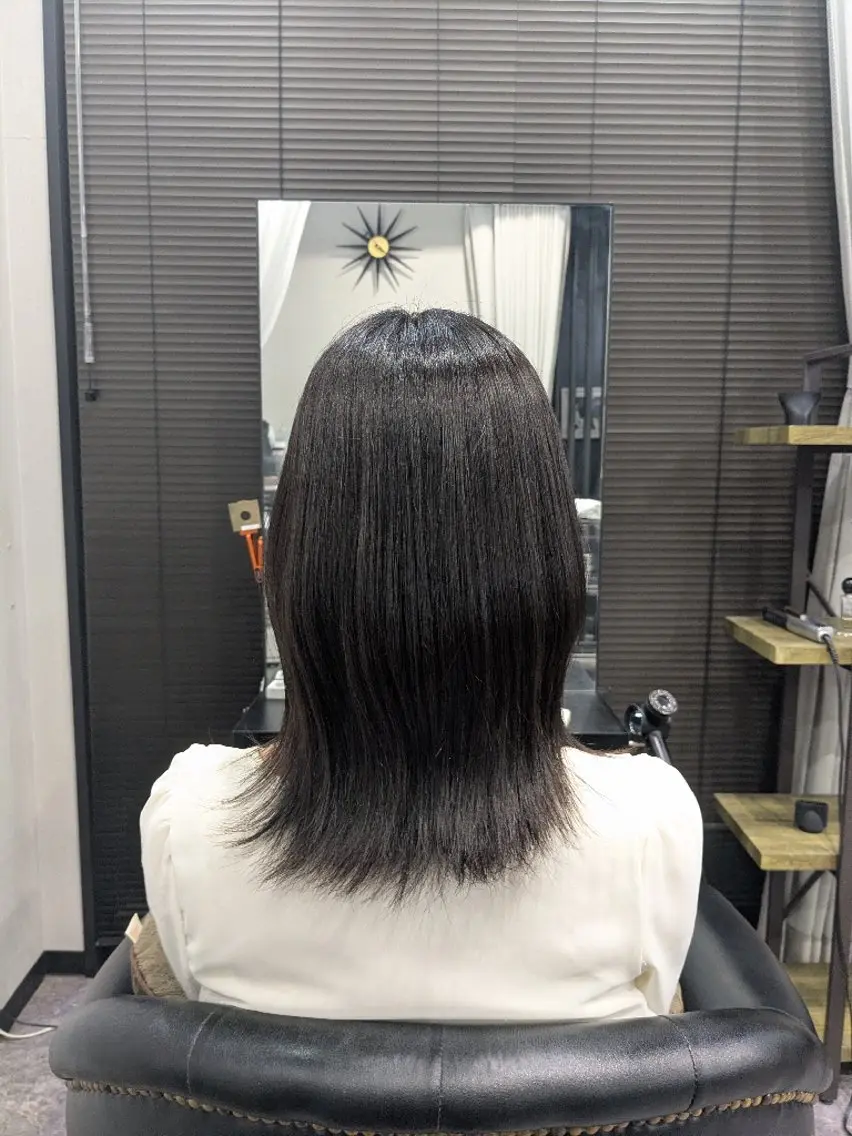 カラー 多田 遥香のヘアスタイル
