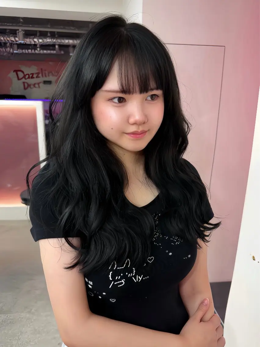 ロング ヘアカラー トリートメント 【店長】 Mahiroのヘアスタイル