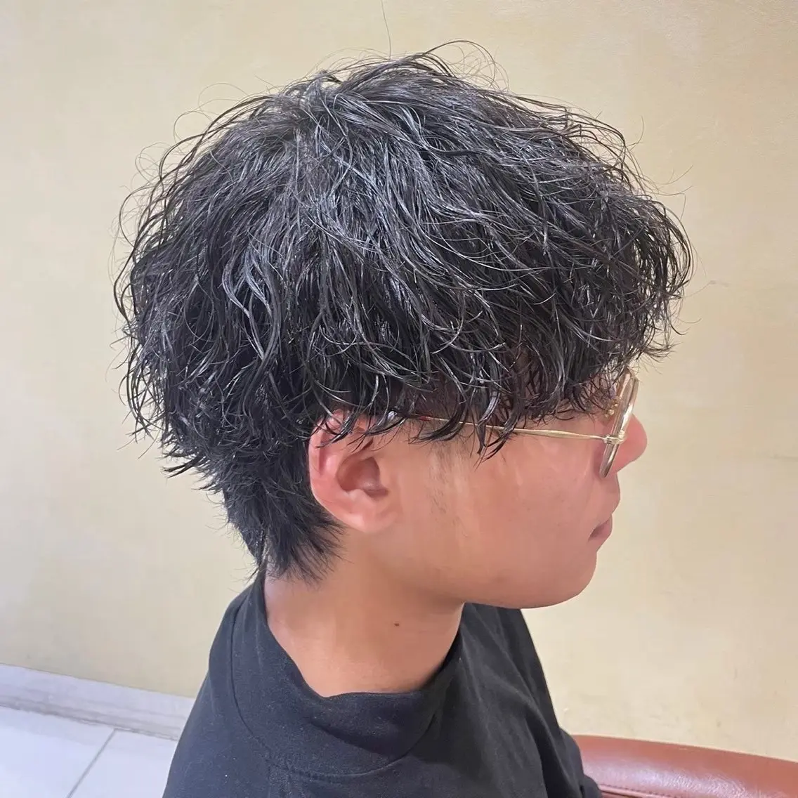 ショート パーマ メンズ パーマ 垢抜けメンズ特化✨ マキシ✨のヘアスタイル