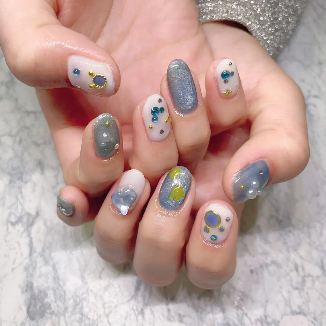 ネイル ハンドネイル lucky シュウのネイルデザイン