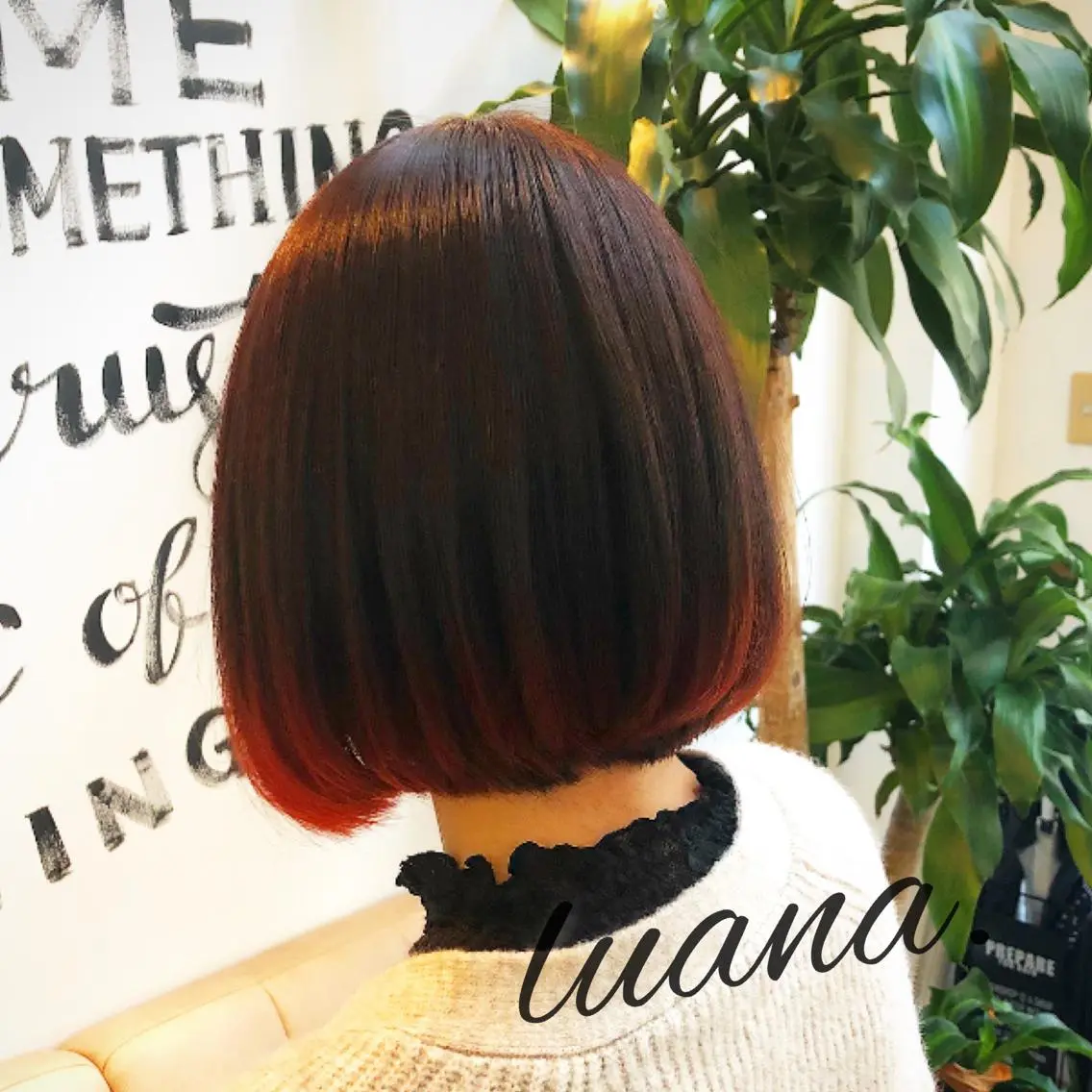 ミディアム ボブ エクステ・髪質改善・ ブリーチ・吉田大介のヘアスタイル