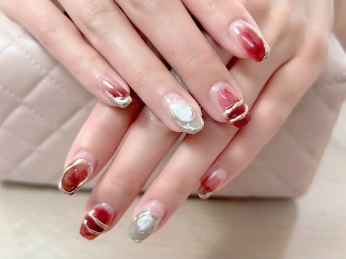 ネイル 持ち込み nail salon WaKEのネイルデザイン