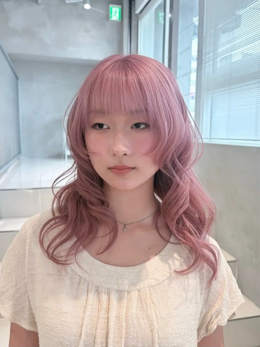 カラー カット ヘアカラー くすみカラー/ブリ ーチ seina★のヘアスタイル