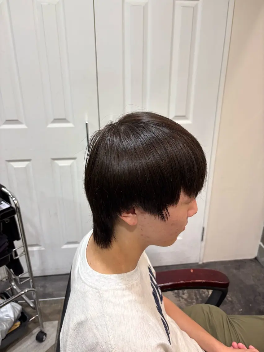 カラー メンズ ヘアカラー 今枝 優斗のヘアスタイル