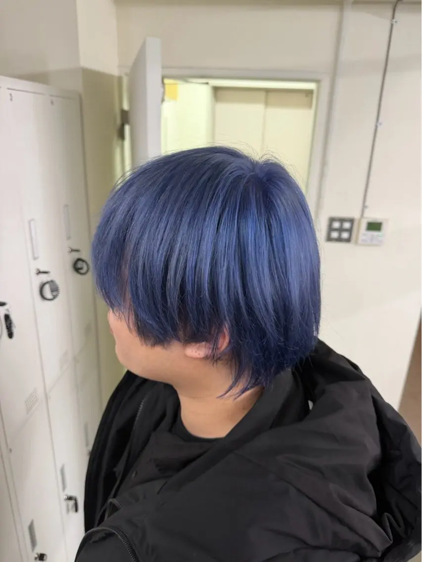 ショート カラー メンズ ヘアカラー ウチダ🦖 メンズカラーのヘアスタイル