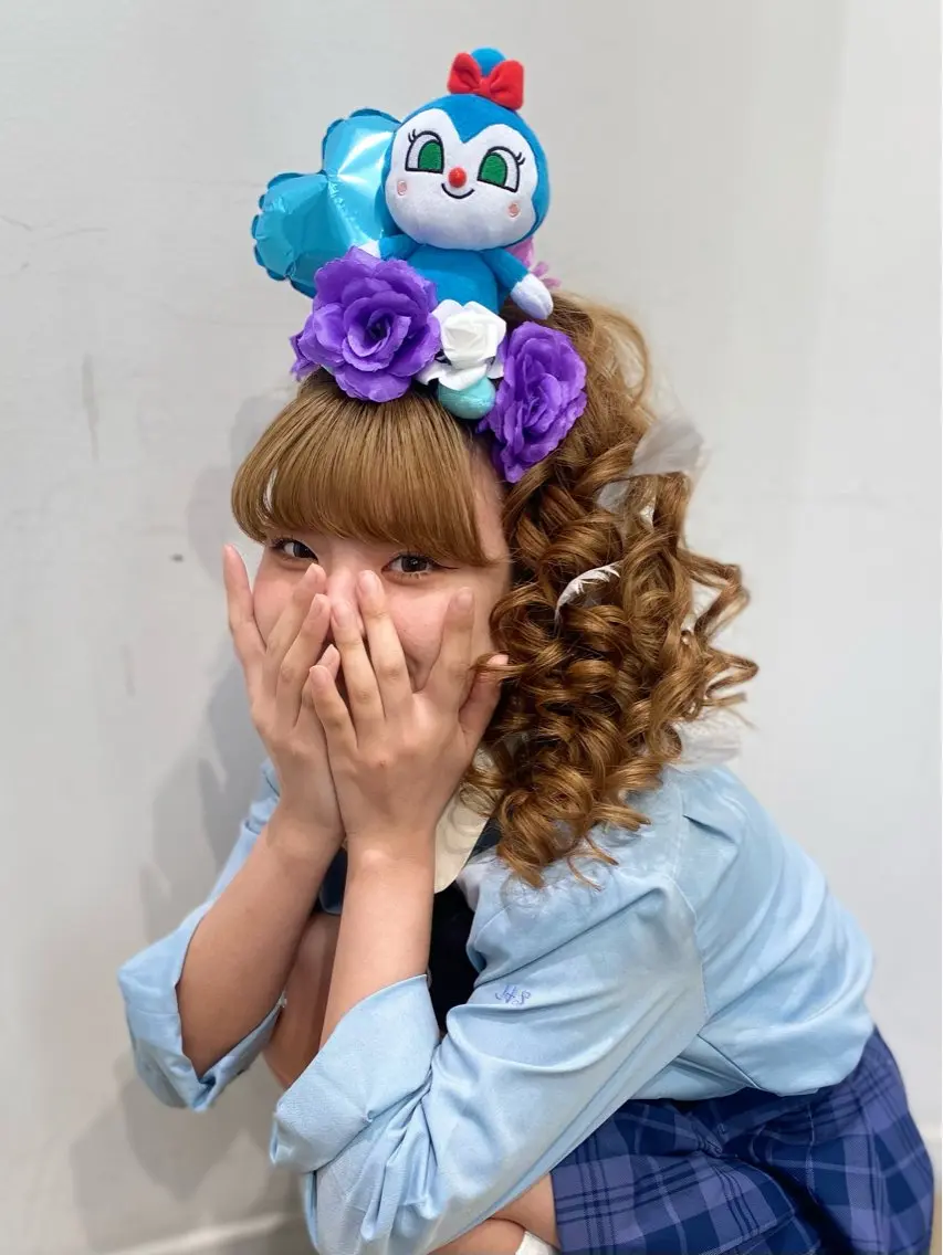 ヘアアレンジ ヘアセット 💙mai🫧 縮毛矯正・ハイライトのヘアスタイル