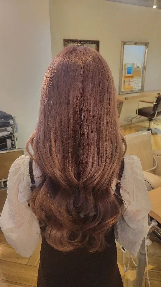 ロング 銀座×️暖色系カラー ️🫧ASUKAのヘアスタイル