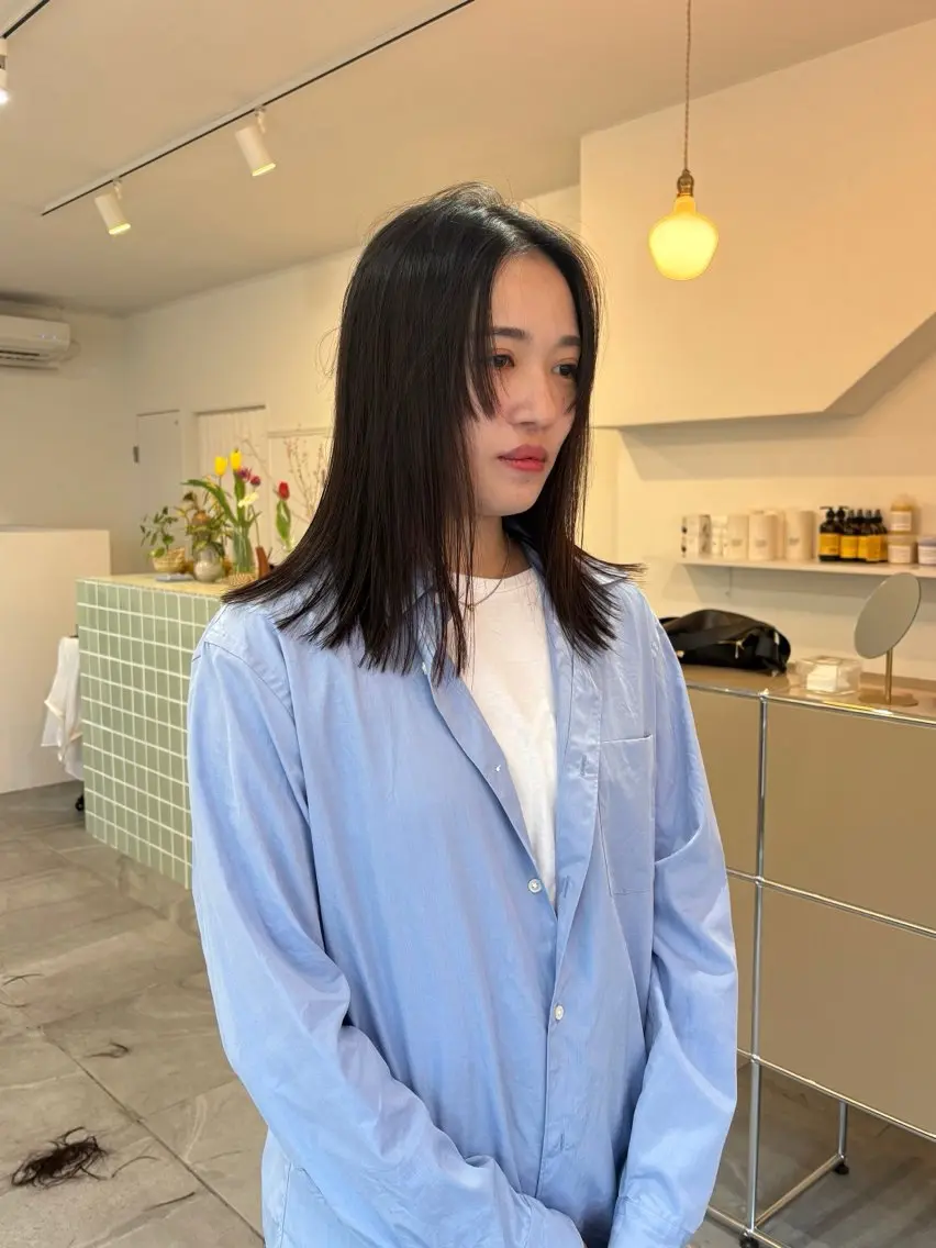 ミディアム カット トリートメント 蔵前 デザインカット KOBAYASHIのその他イメージ