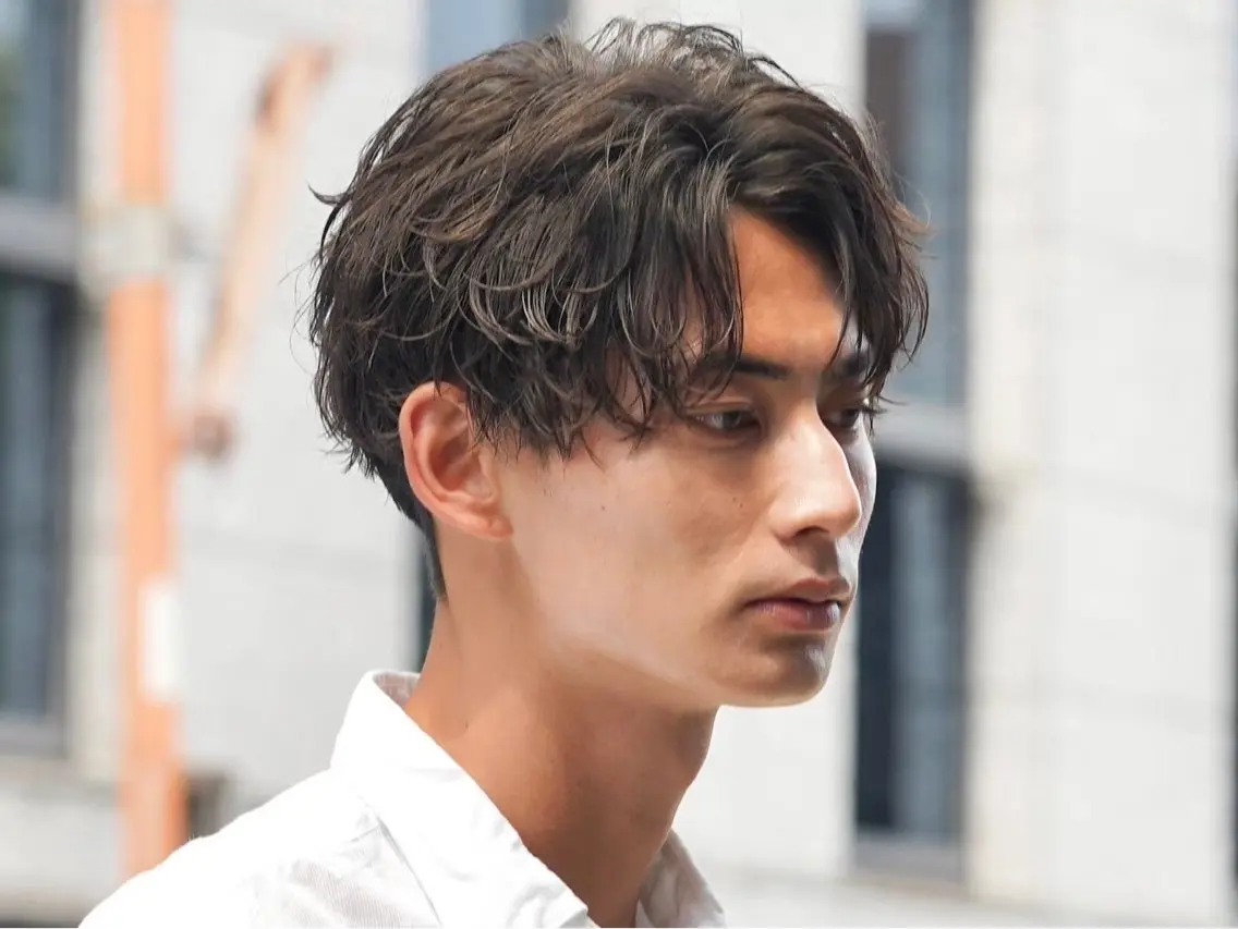 パーマ メンズ 中山 空のヘアスタイル
