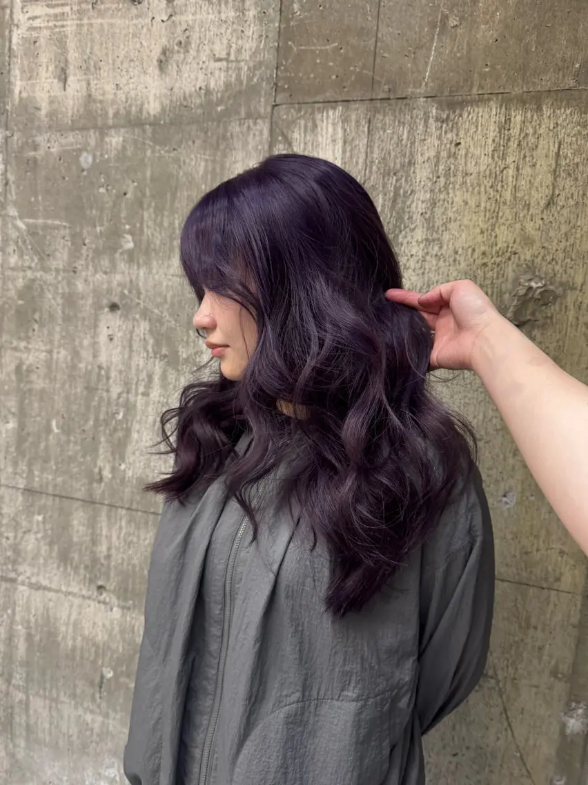カラー ヘアカラー 河野 朱里のヘアスタイル